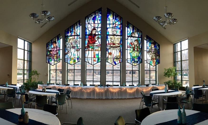 The Ozinga Chapel Grand Lobby The Ozinga Chapel Grand Lobby