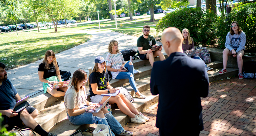 English Class Outside